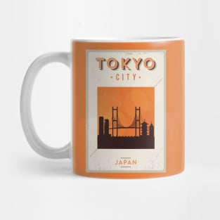Tokyo Poster Design Mug